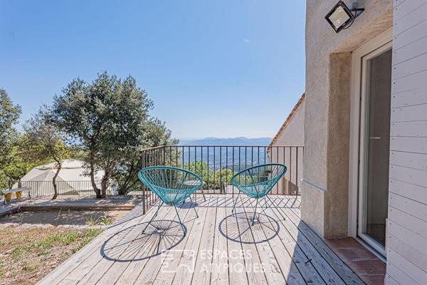 Demeure singulière à Grasse : l’horizon pour seul voisin