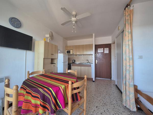 Appartement Balaruc Les Bains 1 pièce(s) 21 m2 avec coin nuit