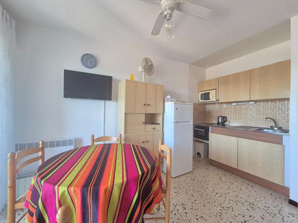 Appartement Balaruc Les Bains 1 pièce(s) 21 m2 avec coin nuit