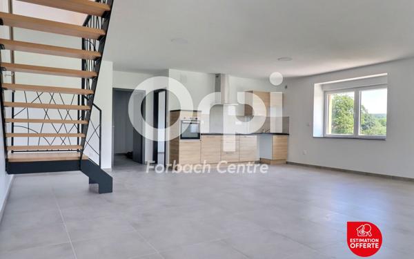 Appartement à louer    5 pièces • 162,48 m2 Folschviller