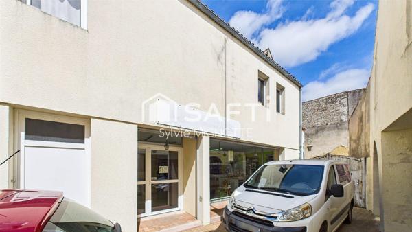 appartement + local en vente à terme