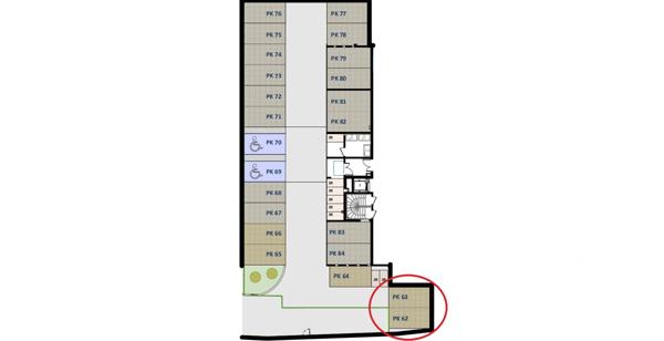 Parking à vendre 23 m² Grasse