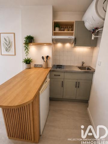 Studio à vendre 17,05 m² Cachan