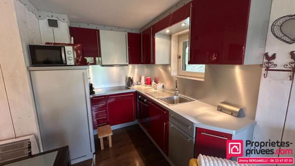 Praz-sur-Arly  Appartement T2 skis aux pieds avec vue dégagée sur le Mont Charvin