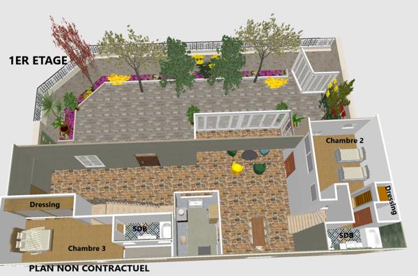 Appartement 4 pièces - 150 m² Bien prestige