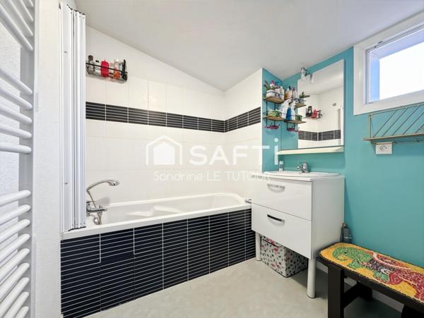 Duplex 3 pièces avec balcon et stationnement double