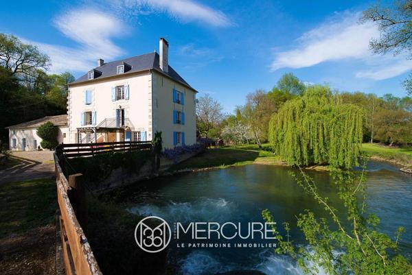 Moulin avec gîtes et chambres d’hôtes