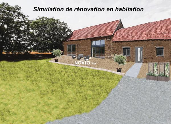 Grange à transformer en habitation !