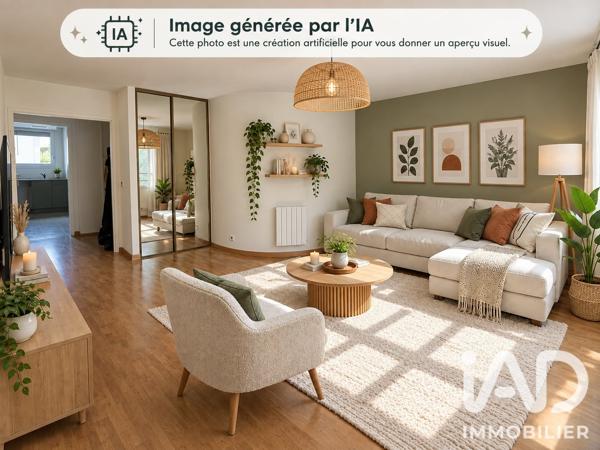 Appartement à vendre 3 pièces 65,42 m² Asnières-sur-Seine