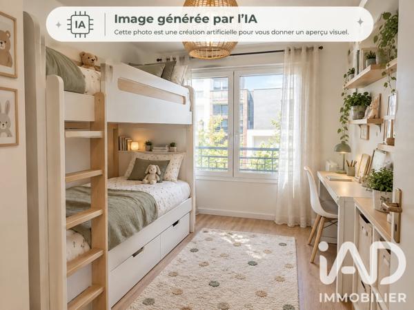 Appartement à vendre 3 pièces 65,42 m² Asnières-sur-Seine