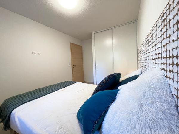 Appartement T3 + 2 cabines, dans résidence de standing, piscine, sauna et skis aux pieds