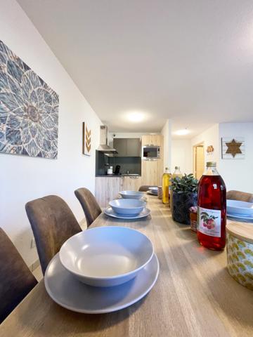 Appartement T3 + 2 cabines, dans résidence de standing, piscine, sauna et skis aux pieds