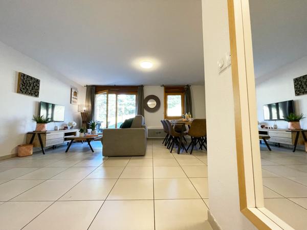 Appartement T3 + 2 cabines, dans résidence de standing, piscine, sauna et skis aux pieds