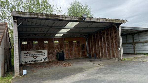 Terrain commercial /artisanal avec bâtiments - Rantigny 3244 m2