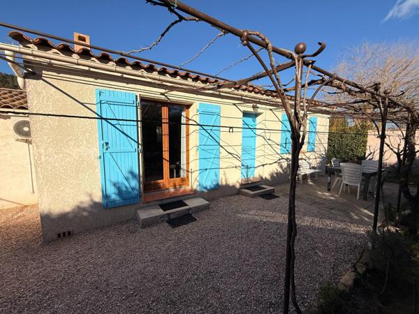 Maison de plain-pied 64 m² avec jardin et garage aménageable