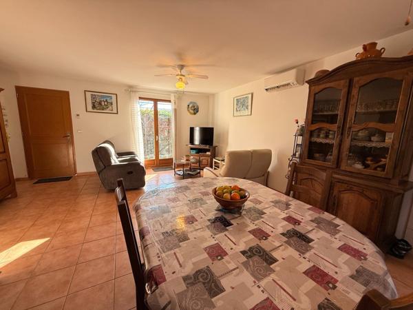 Maison de plain-pied 64 m² avec jardin et garage aménageable