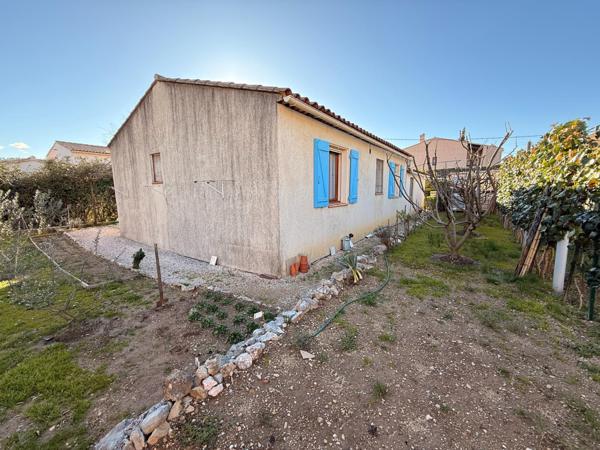 Maison de plain-pied 64 m² avec jardin et garage aménageable