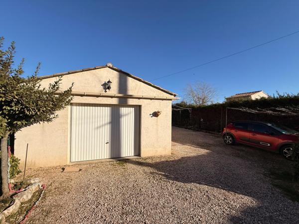 Maison de plain-pied 64 m² avec jardin et garage aménageable