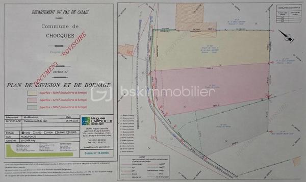 Terrain de 1 129 m²