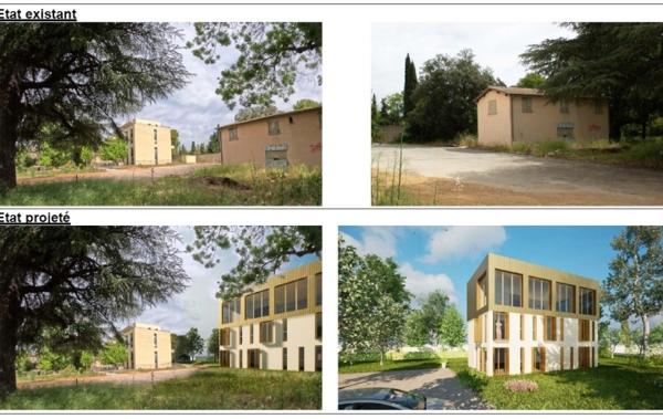 Vente Local commercial Petit immeuble permis accepté à rénover Montpellier