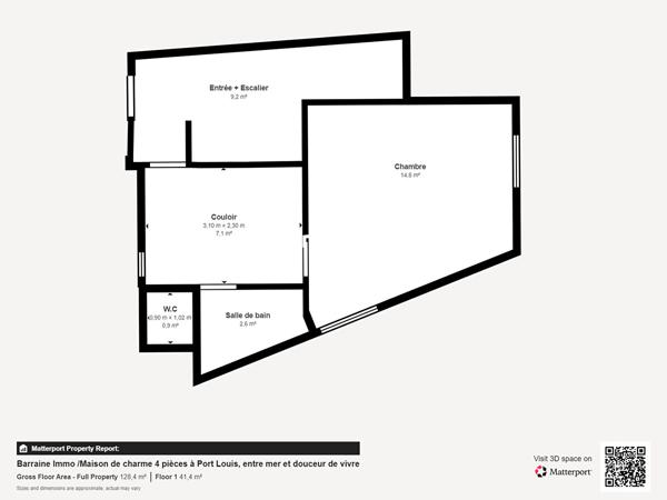 Vente maison à Port-Louis, 4 pièces 98m²