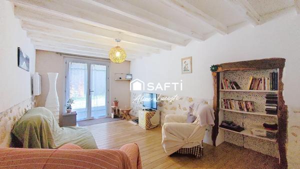 Maison de village mitoyenne avec jardin