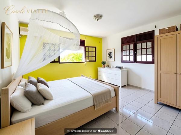 Villa et son T2 avec piscine et jardin paysagé à vendre à SAINT-FRANCOIS  (971)