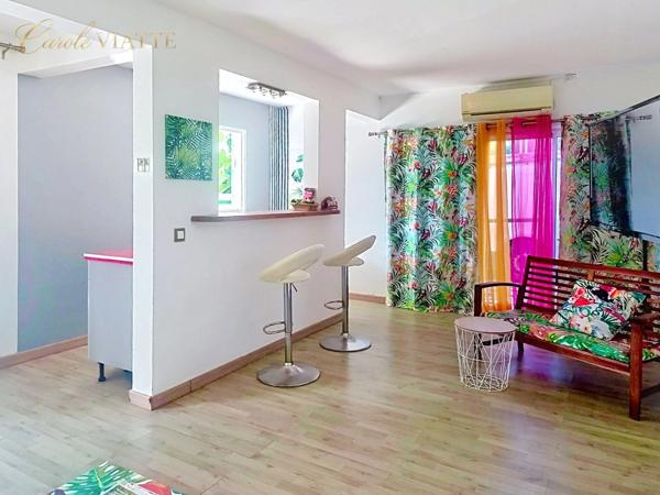 Villa et son T2 avec piscine et jardin paysagé à vendre à SAINT-FRANCOIS  (971)
