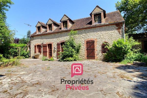 AUTHENTIQUE LONGERE GATINAISE de 170 m2 AVEC GRANGE de 170 m2 aménagée, PISCINE INTERIEURE, DEPENDANCES, TERRAIN de plus d'1 Hectare - À 1h30 de PARIS