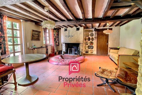 AUTHENTIQUE LONGERE GATINAISE de 170 m2 AVEC GRANGE de 170 m2 aménagée, PISCINE INTERIEURE, DEPENDANCES, TERRAIN de plus d'1 Hectare - À 1h30 de PARIS
