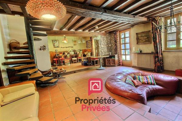 AUTHENTIQUE LONGERE GATINAISE de 170 m2 AVEC GRANGE de 170 m2 aménagée, PISCINE INTERIEURE, DEPENDANCES, TERRAIN de plus d'1 Hectare - À 1h30 de PARIS
