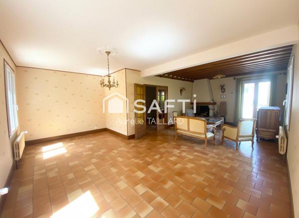Beaugency - Maison familiale - 5 chambres -Terrain de 1 254 m²