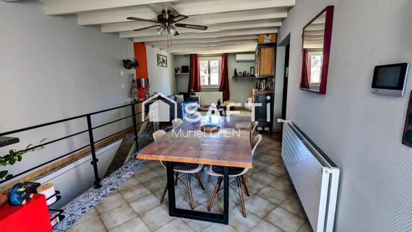 Cœur LANSAGUES : Maison 120m2 + Extérieur + Garage