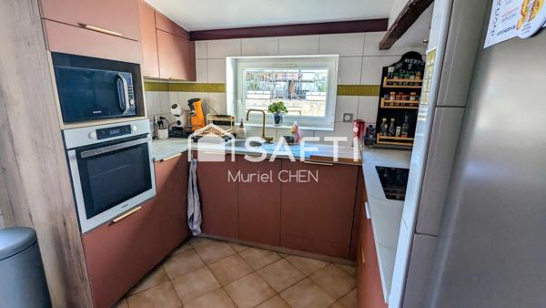 Cœur LANSAGUES : Maison 120m2 + Extérieur + Garage