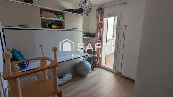 Cœur LANSAGUES : Maison 120m2 + Extérieur + Garage