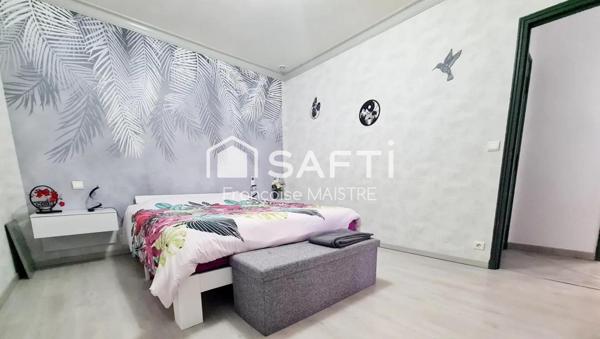 Maison rénovée de 156 m² avec véranda, balcon et parking