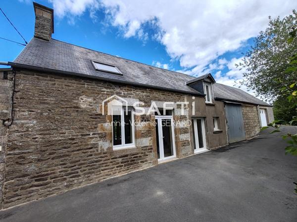 Maison en pierre – 3 chbs – 5 096 m² de terrain