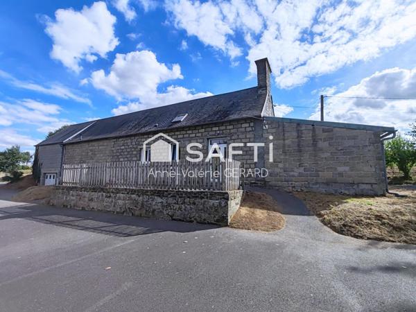 Maison en pierre – 3 chbs – 5 096 m² de terrain