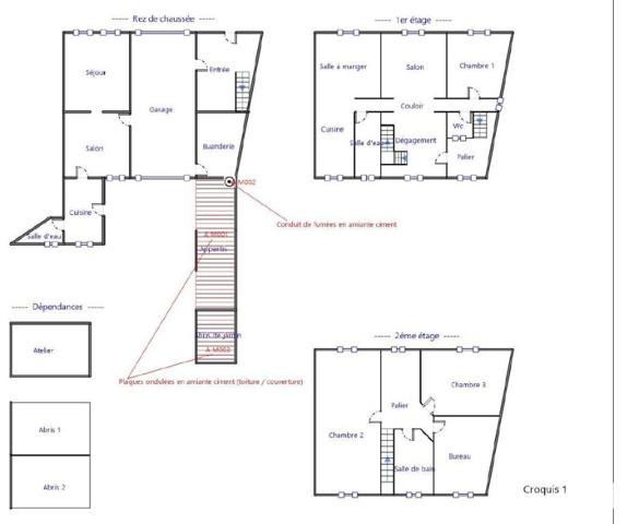 Immeuble de caractère en monopropriété – Deux logements – Dépendances – Terrain de 1 509 m² 