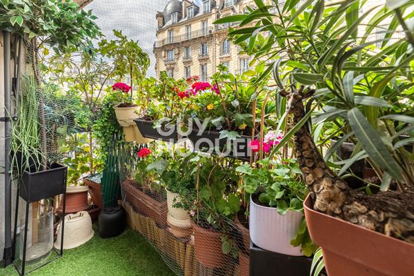 75015 Paris | Convention | 2 pièces 54 m² | Balcon Ouest | Cave | Parking possible