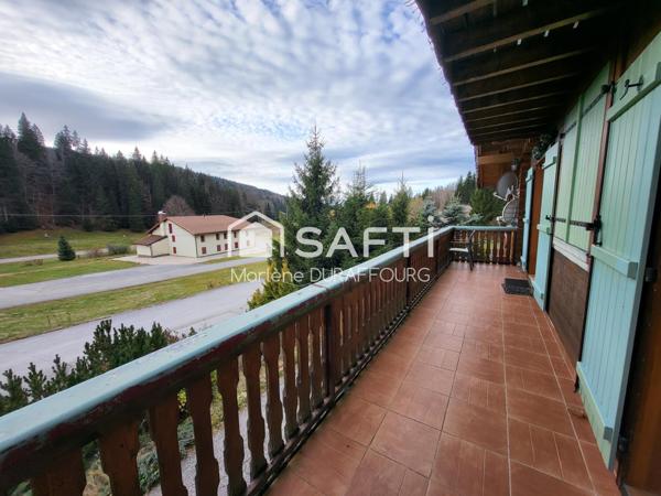 Chalet bois proche des stations de ski