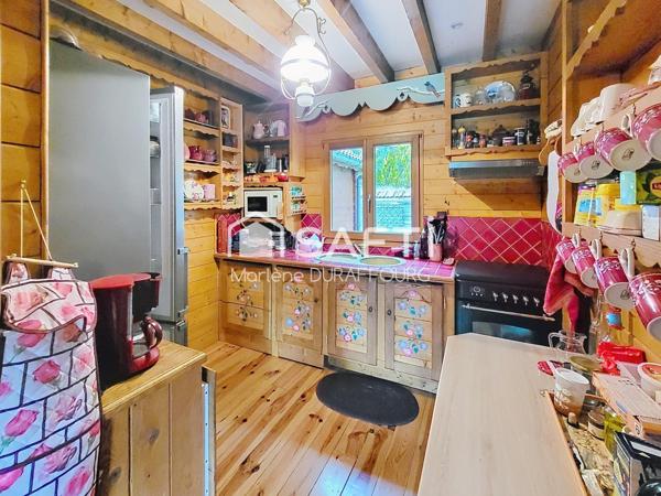 Chalet bois proche des stations de ski