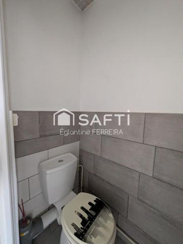 ISSOUDUN, MAISON DE VILLE T2 DE 65M² AVEC STATIONNEMENTS PRIVATIFS