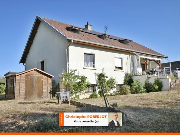 Belle maison de 320m2 au sol sur 1700m2 de terrain clos et piscinable aux portes de Chalon sur Saône