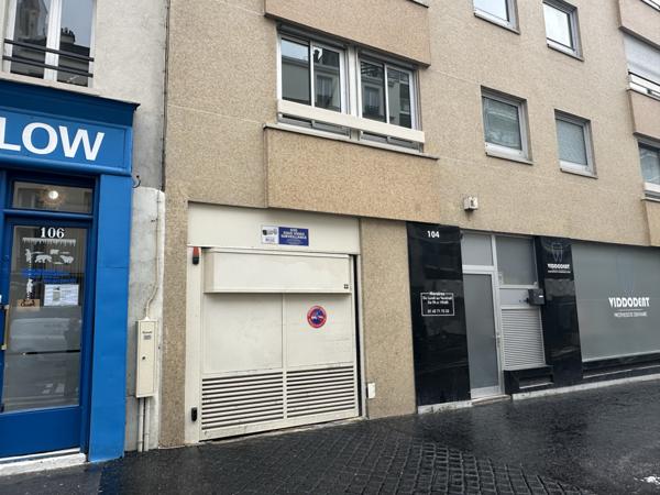 Paris (75011) Place de parking sécurisée – Paris 11e – Proche Nation