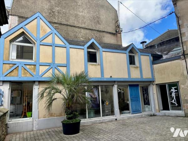 A VENDRE QUIMPER IMMEUBLE MIXTE COMMERCE & HABITATION
