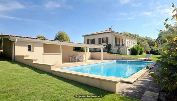 Maison familiale avec vue au LEDAT (47)