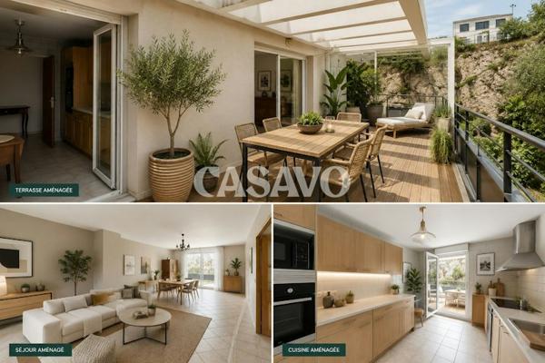 Vente Appartement 5 pièces de 114m² - 13006 Marseille