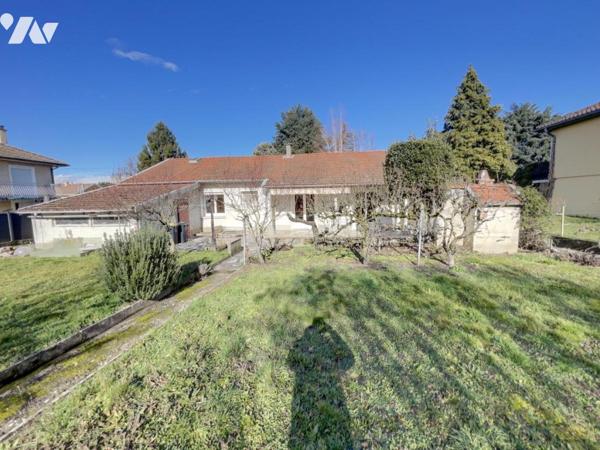 MIRIBEL (01) Les Echets Villa plain-pied 5 pièces 86m² terrain 999m²