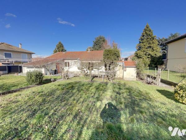 MIRIBEL (01) Les Echets Villa plain-pied 5 pièces 86m² terrain 999m²